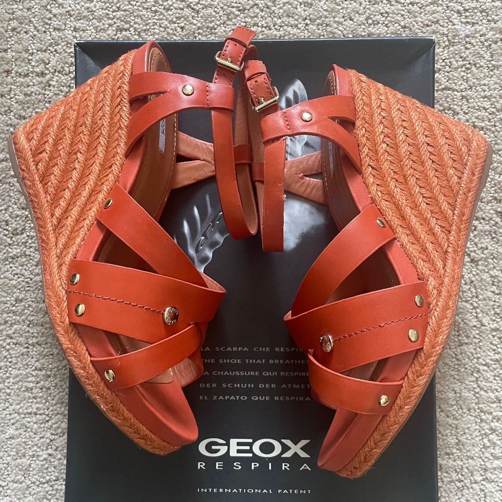 Geox wedge sandals